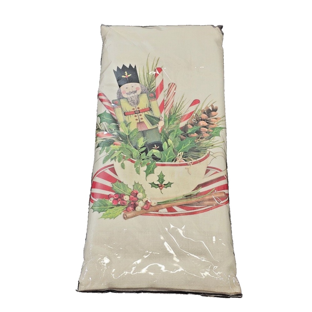 Mary Lake-Thompson Holiday Nutcracker Flour Sack Kitchen‎ Tea Towel NEW